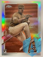 2021 Topps Chrome Sepia Refractor Rookie RC #26 Brailyn Marquez Cubs